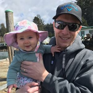 Dallin Johns with granddaughter Makiah. PHOTO: CHANDLER JOHNS